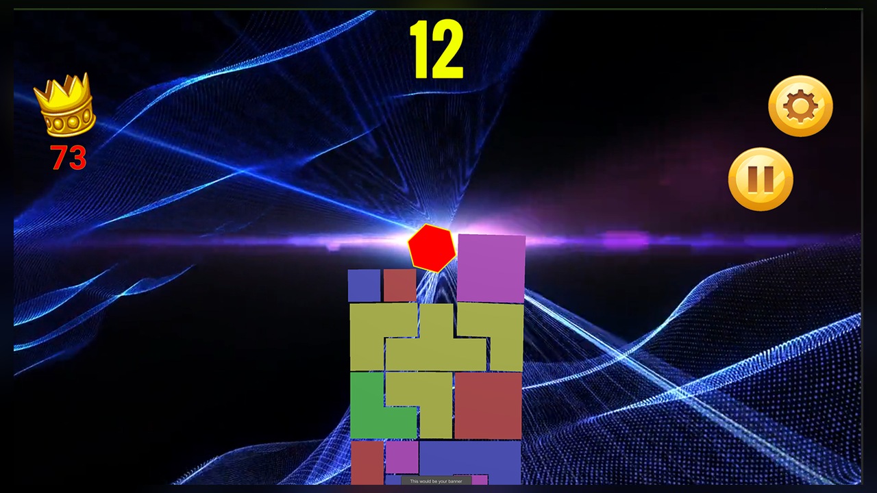 One misplaced piece can destabilise the stack.