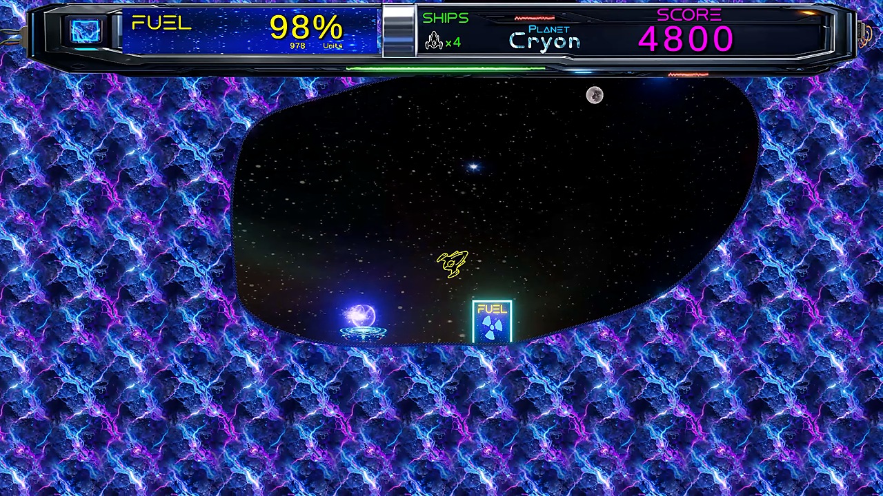 Carry the glowing orb through a cavern.