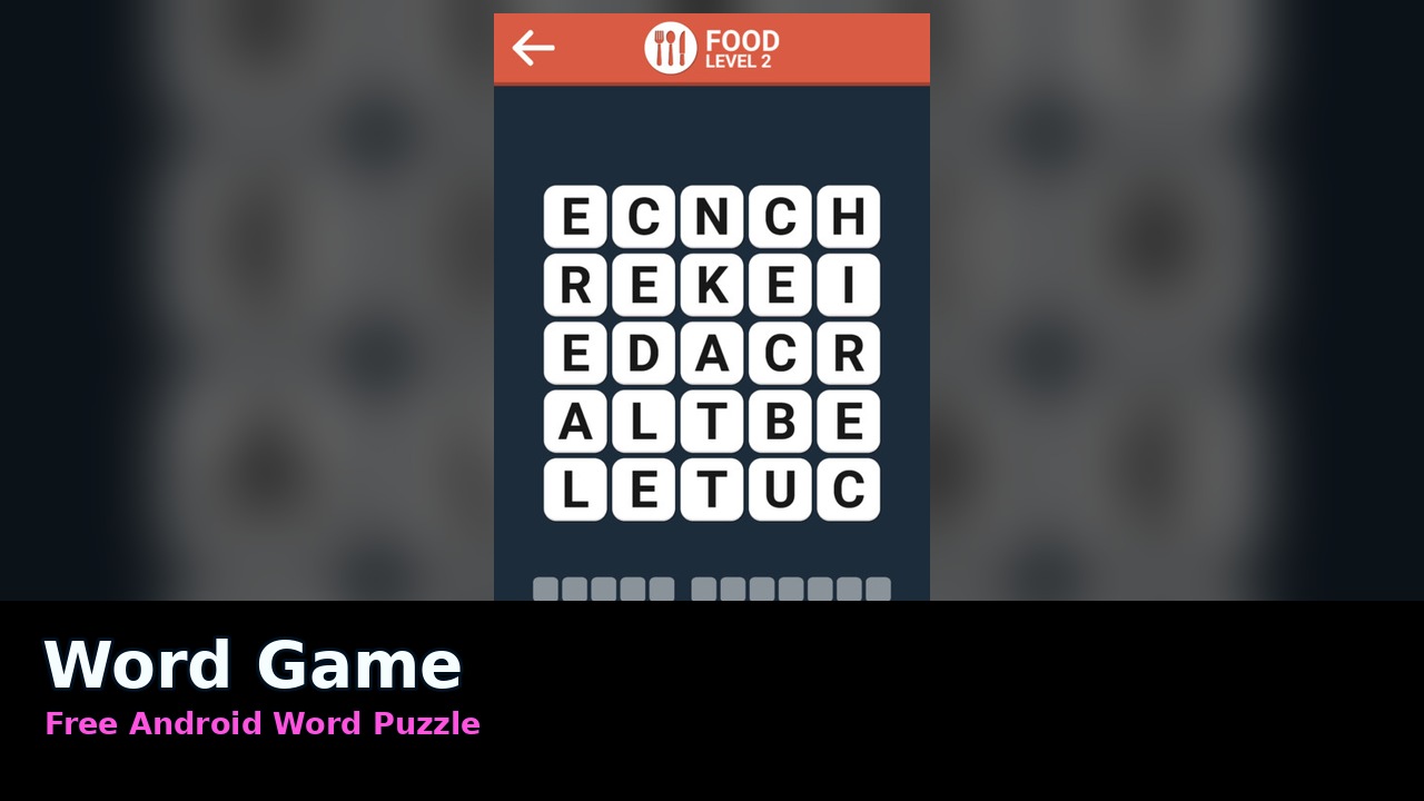 Word Game cover